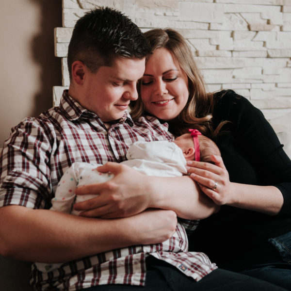 Milenka – sesja noworodkowa w domu